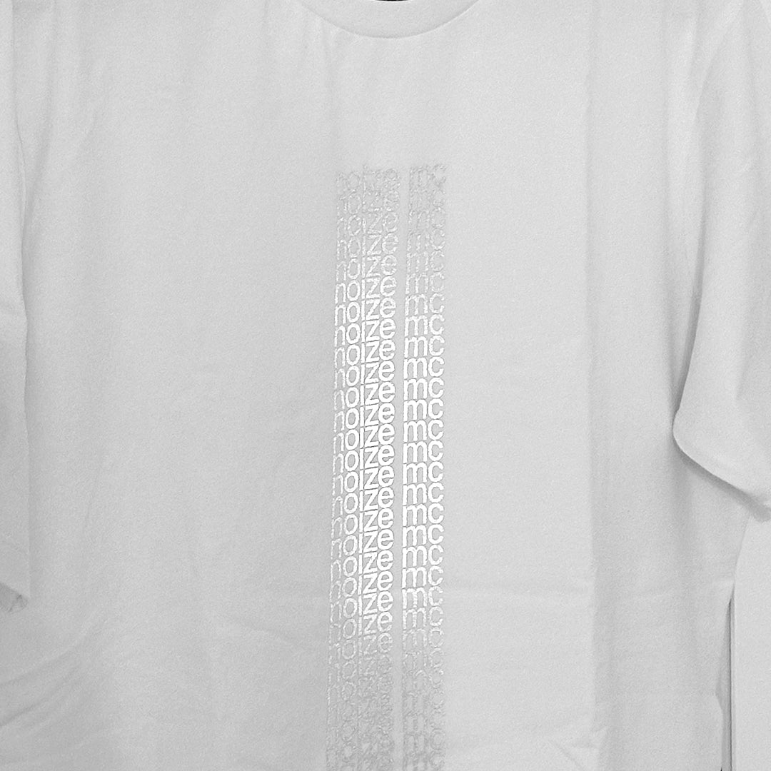"Bright Line" white t-shirt